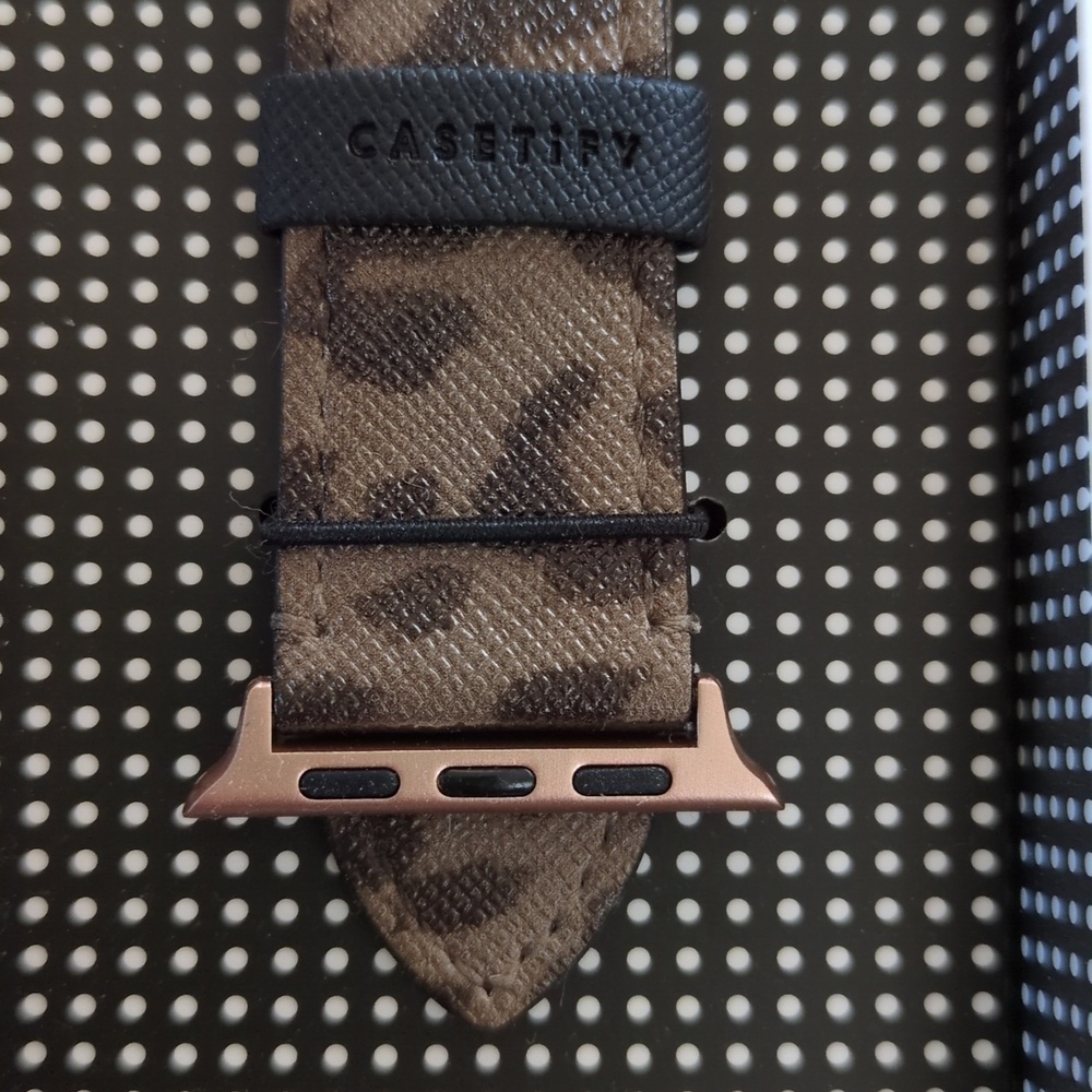 Casetify Camouflage Apple Watch Band with Rose Gold Hardware - Picture 5 of 5